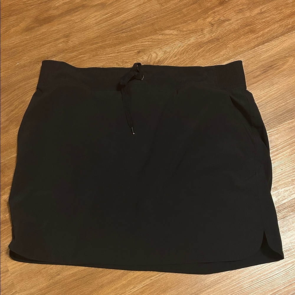 Athleta Black Skirt with Drawstring